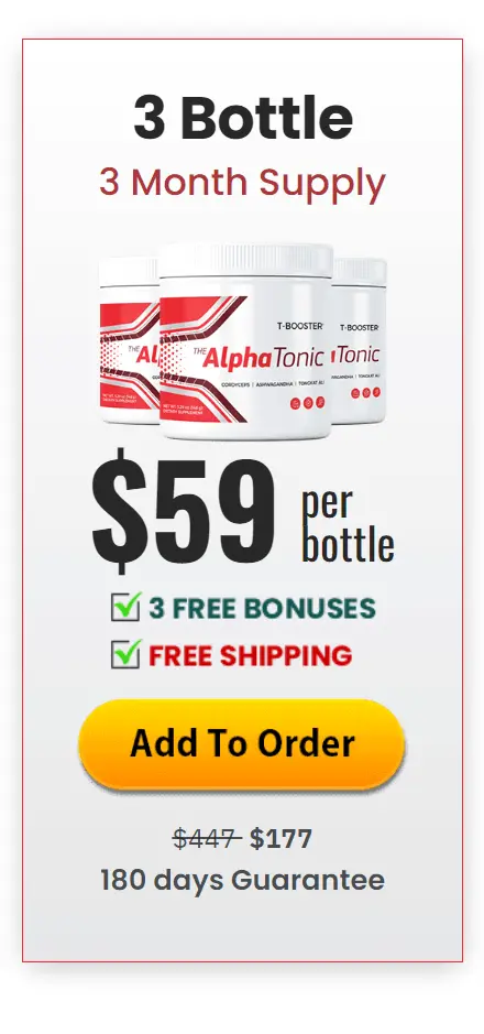 Alpha Tonic - 3 Bottle Pack