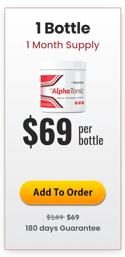 Alpha Tonic - 1 Bottle Pack