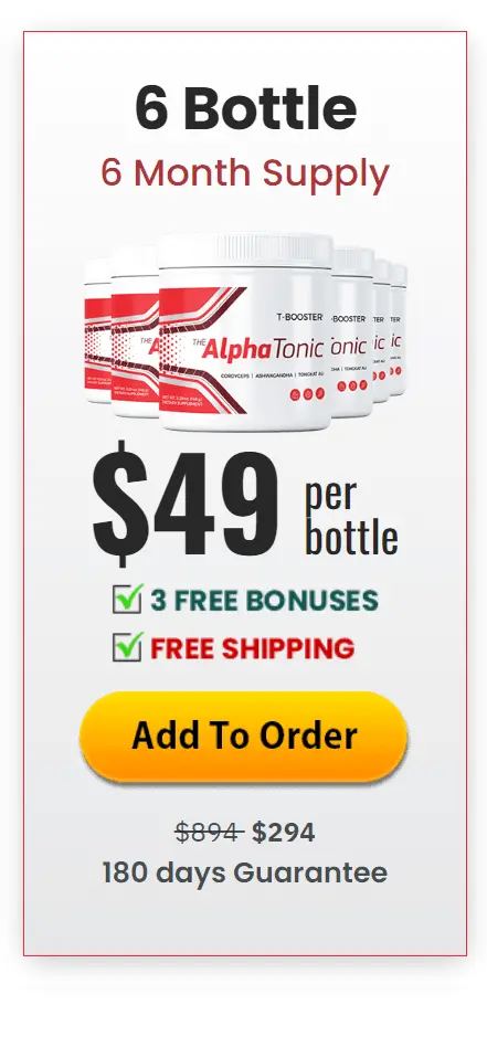 Alpha Tonic - 6 Bottle Pack